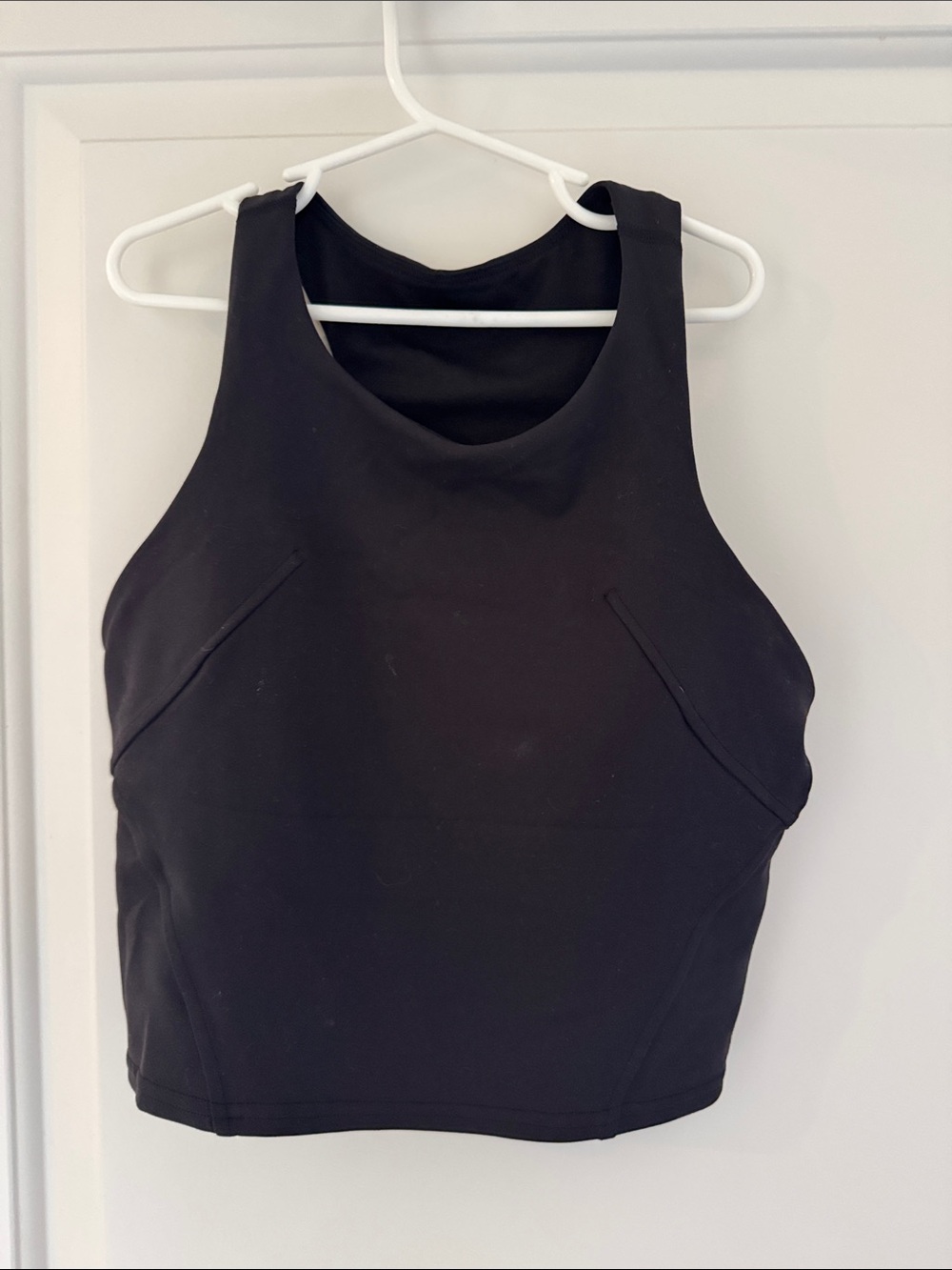 lululemon athletica Black Racerback Crop Tank 4